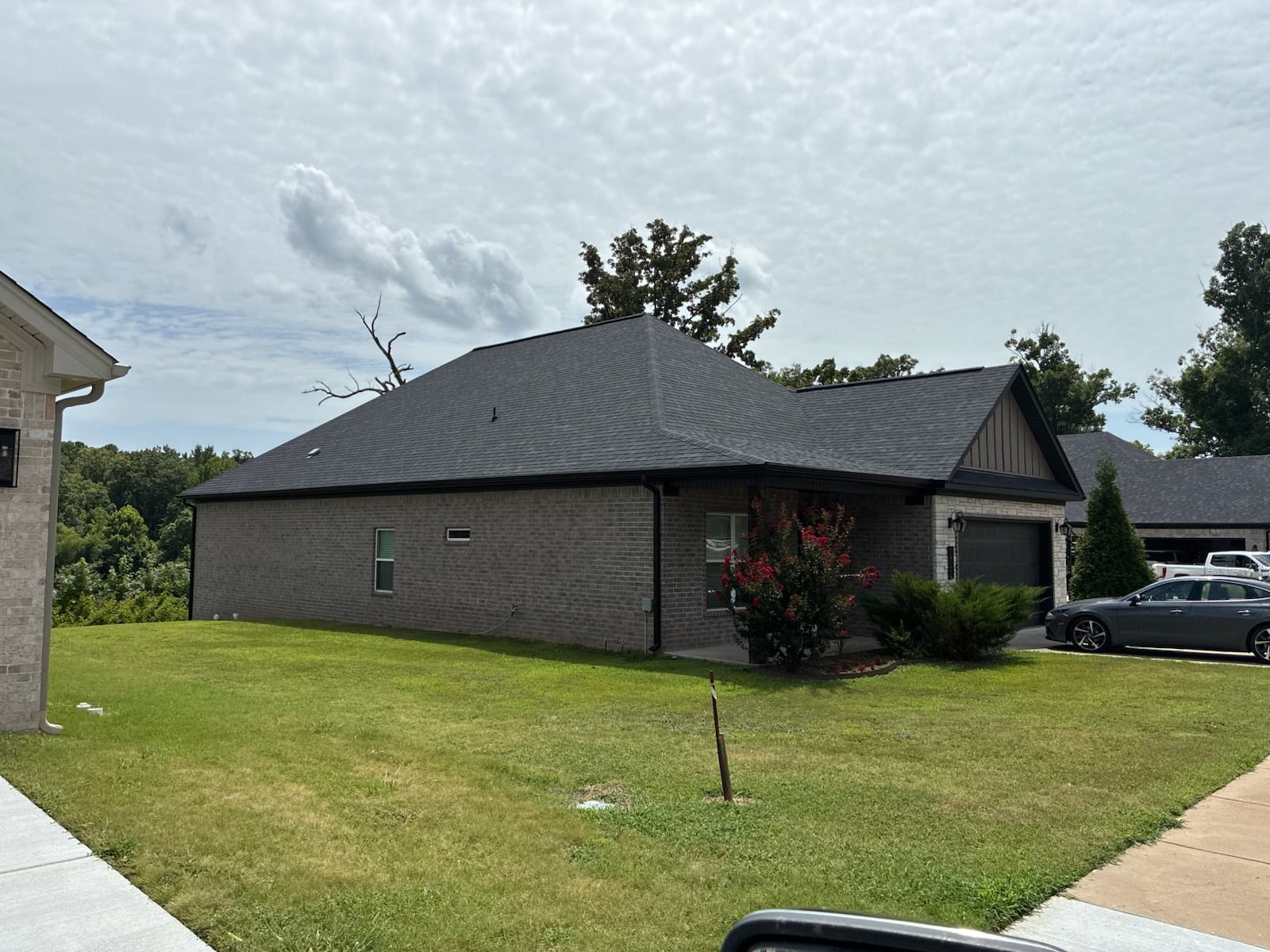 Home protected by professionally installed gutters